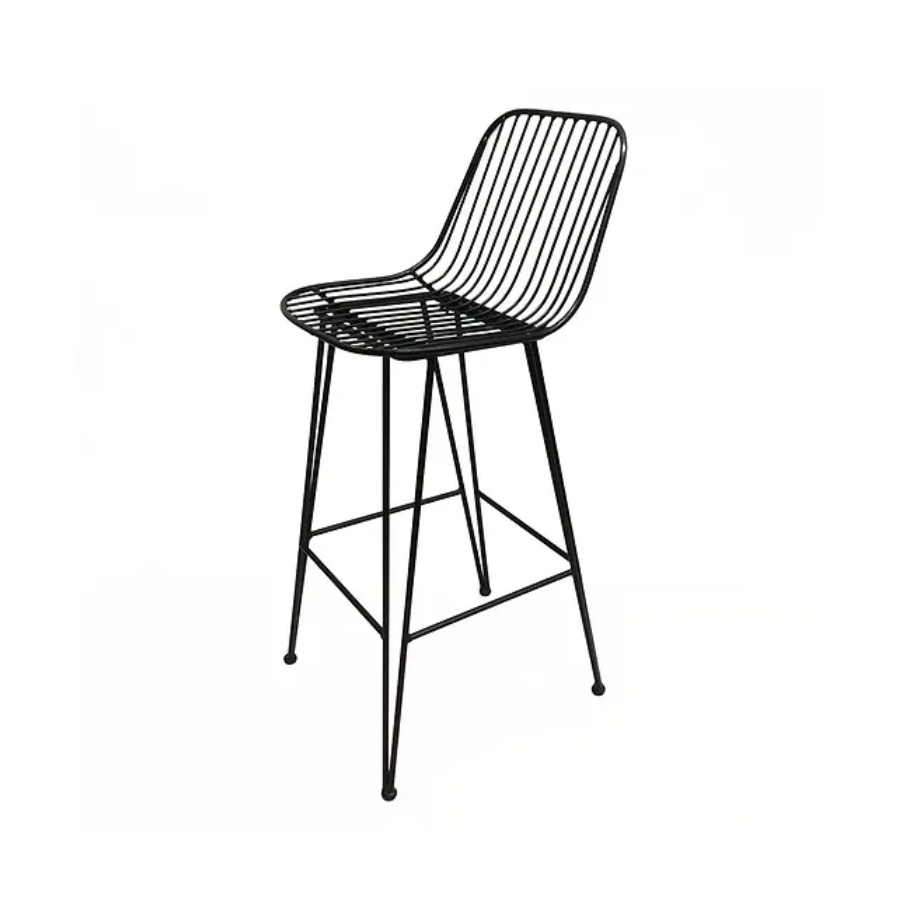 Black Wire Bar Stool