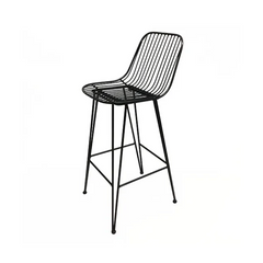 Black Wire Bar Stool
