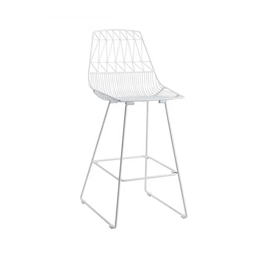 White Mod Stool